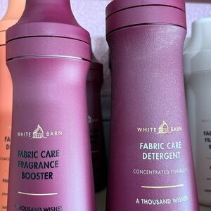 White Barn a thousand wishes Fabric Care Duo - Plum Purple Bottles